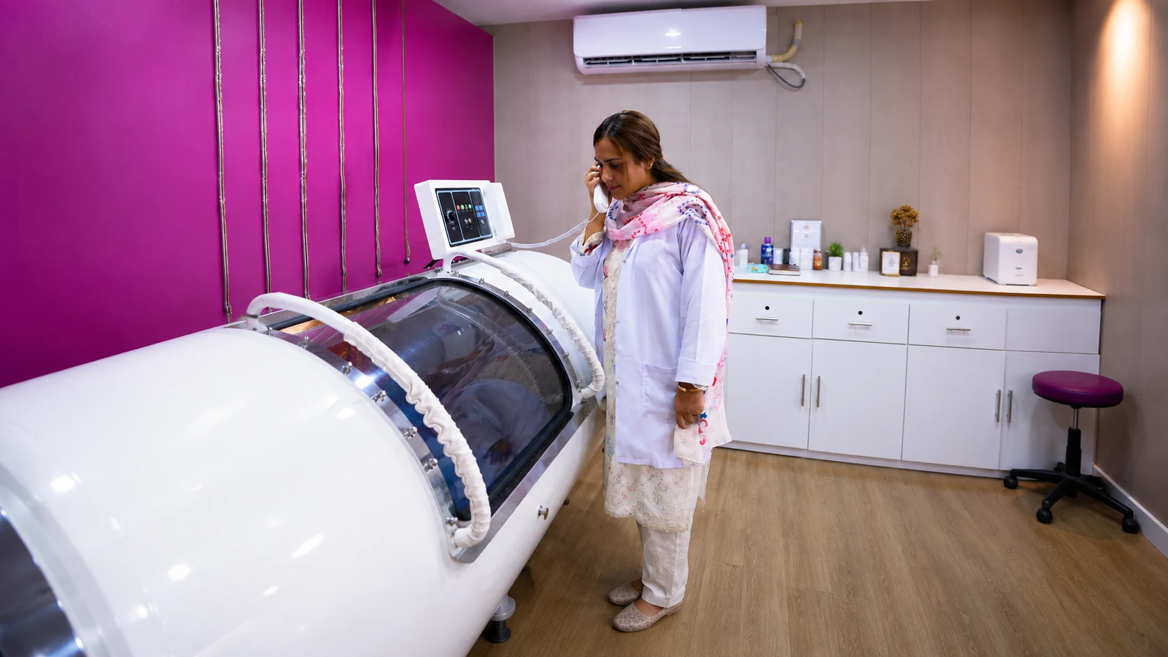 Hyperbaric oxygen therapy service at The Autism Clinic
