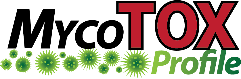 MycoTOX Profile logo, symbolizing expertise in mycotoxin detection and analysis within a sleek and modern design.